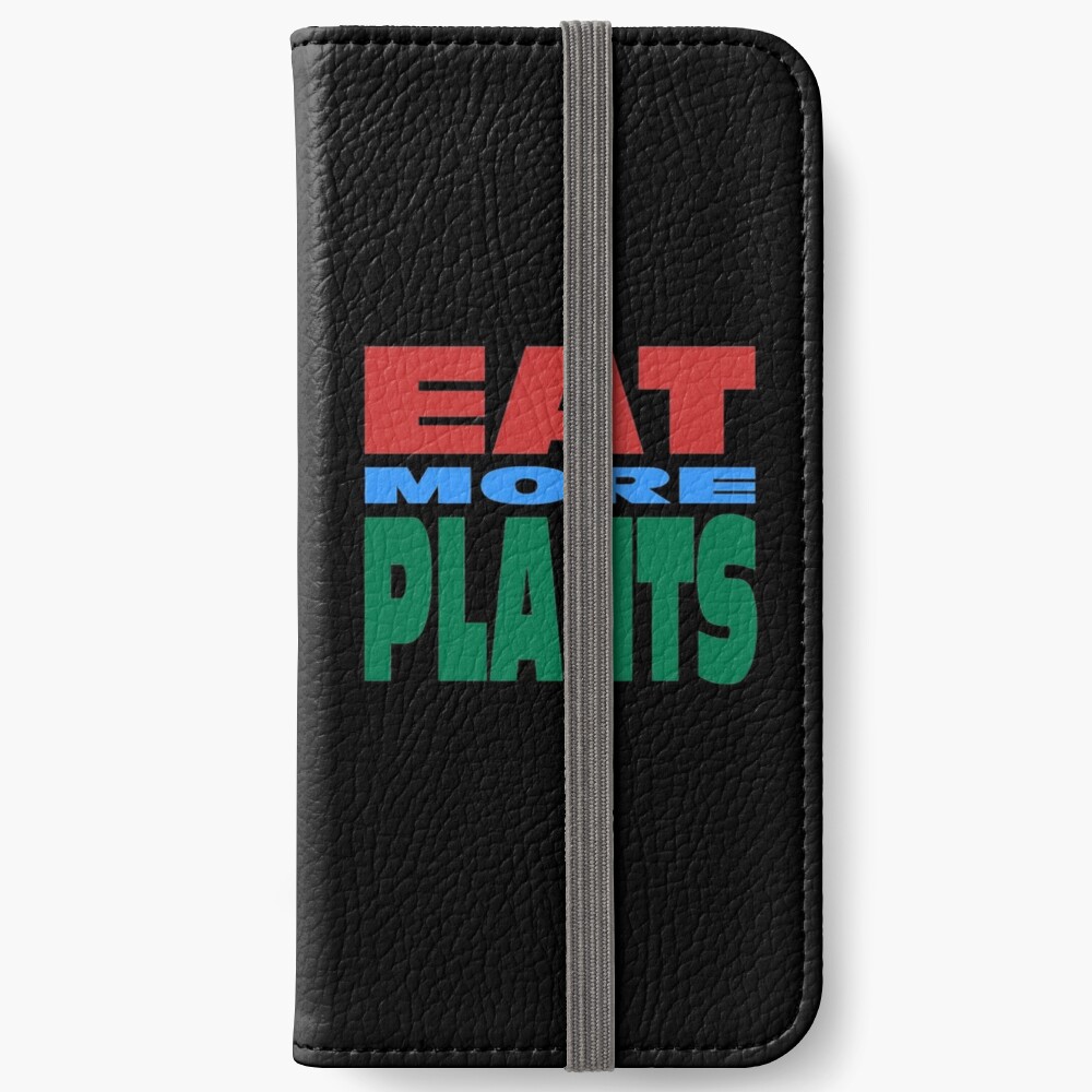 Eat More Plants iPhone Wallet