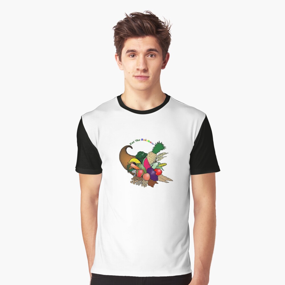 Eat The Rainbow Graphic T-Shirt