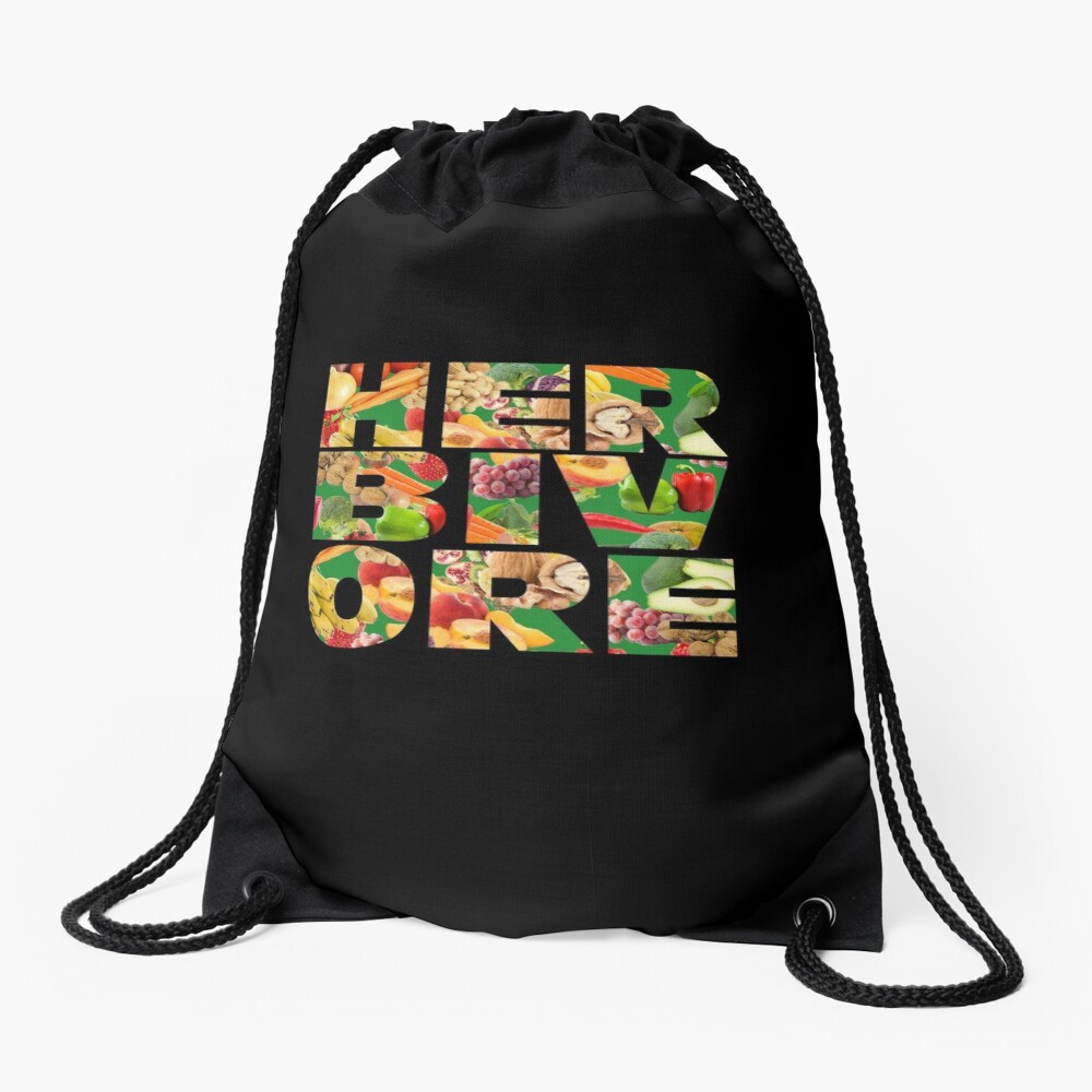HERBIVORE Drawstring Bag
