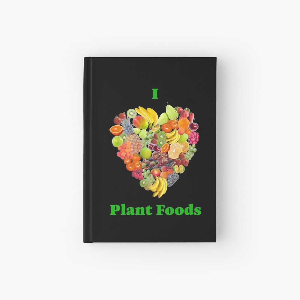 I Heart Plant Foods Hardcover Journal