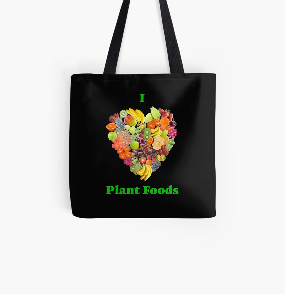 I Heart Plant Foods Tote Bag