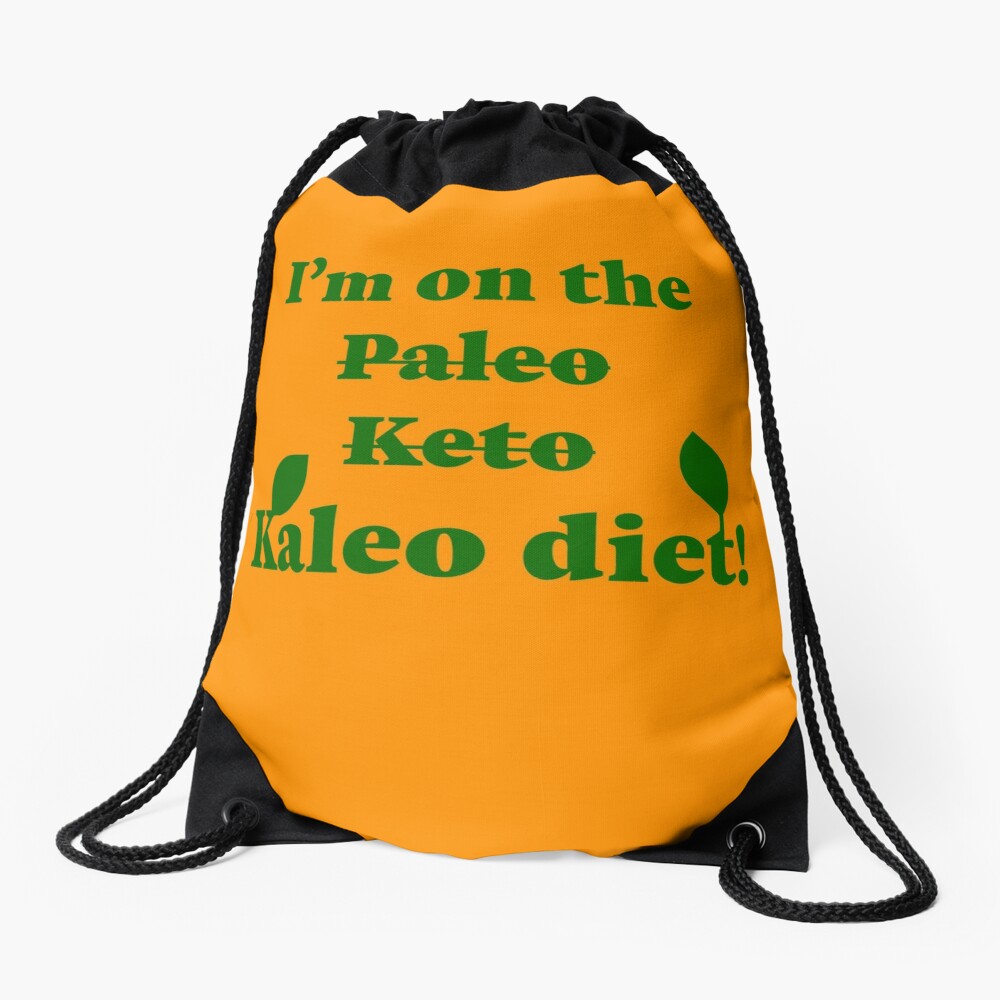 Kaleo Diet Drawstring Bag