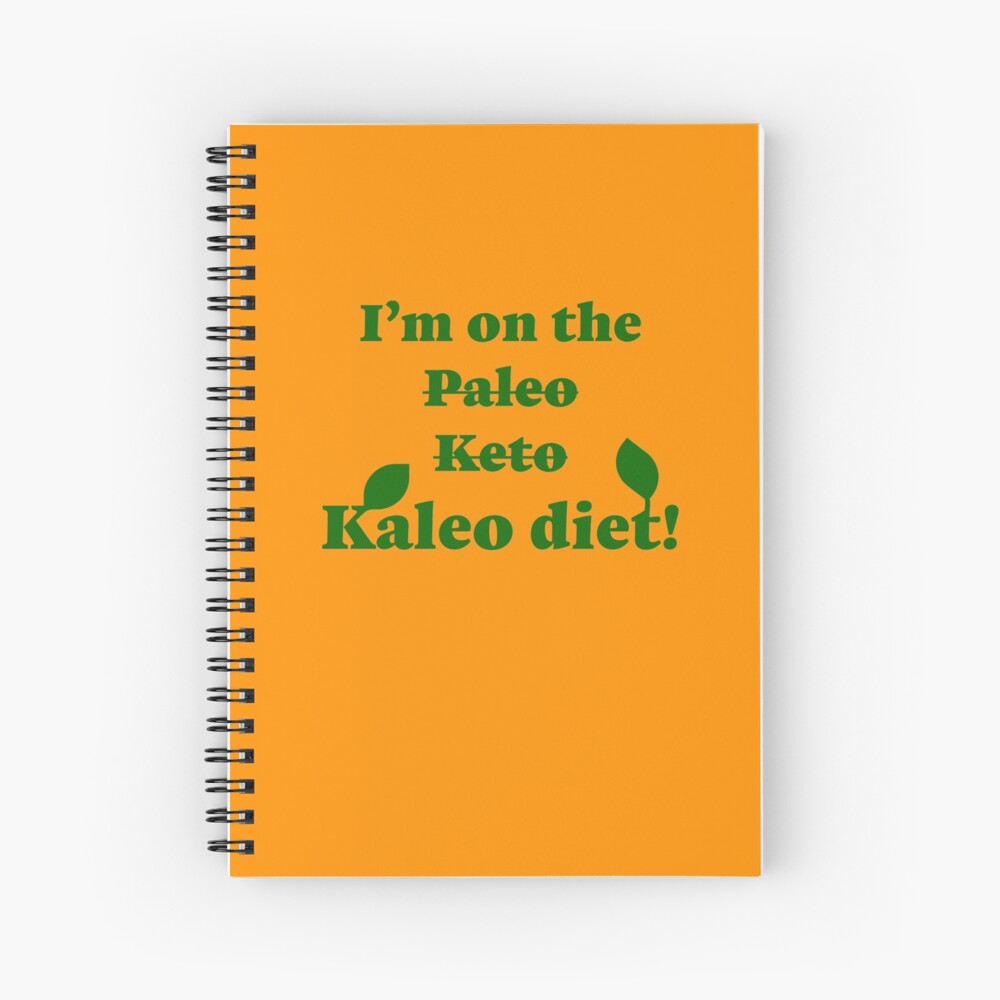 Kaleo Diet Spiral Notebook