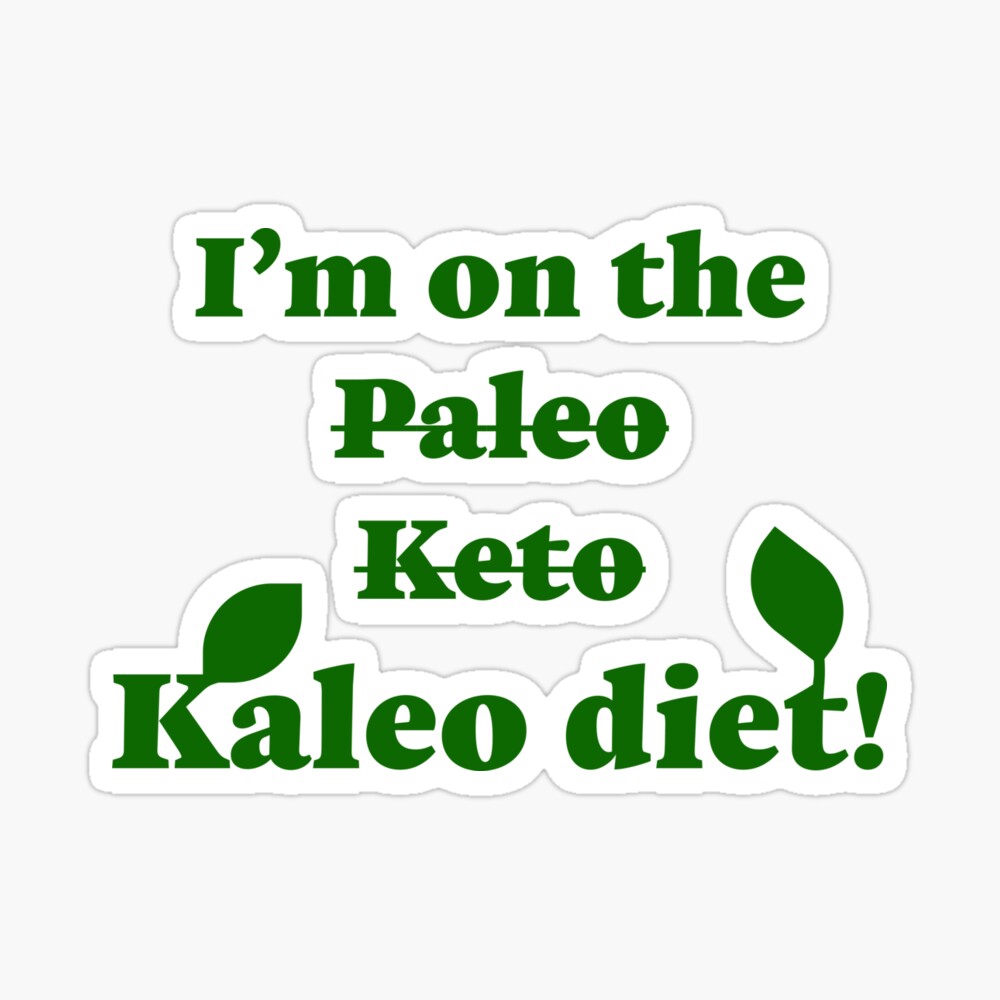 Kaleo Diet Sticker