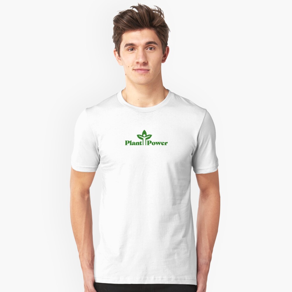 Plant Power Slim Fit T-Shirt