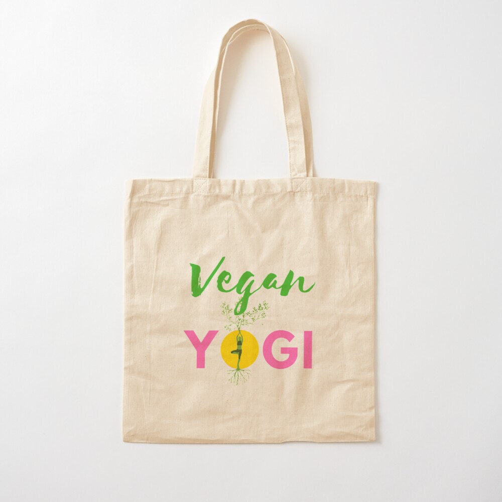 Vegan Yogi Tote Bag