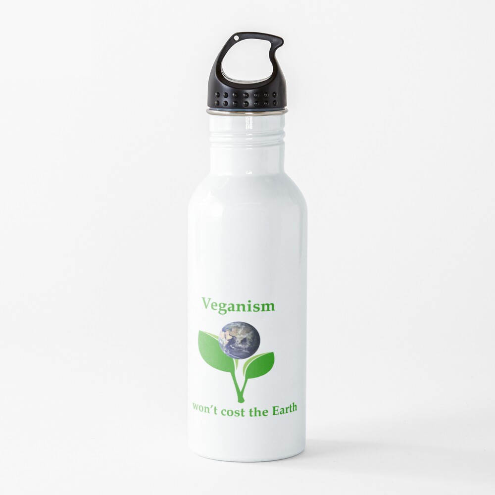 Veganism won't cost the Earth Water Bottle