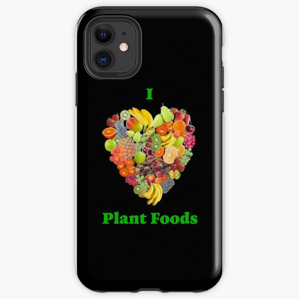 I Heart Plant Foods iPhone Tough Case