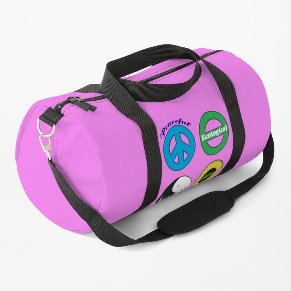 Peaceful - Ecological - Sustainable - Vegan Duffle Bag