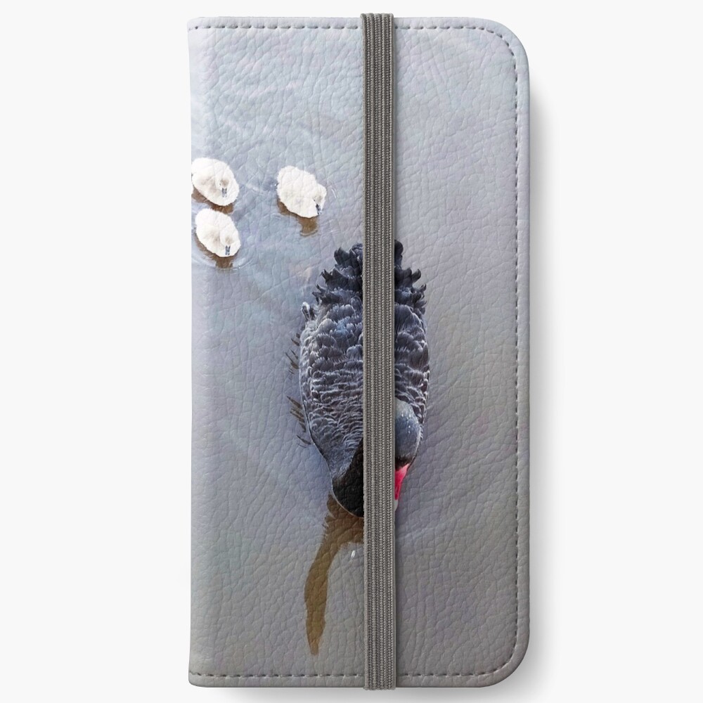 Black Swan Family iPhone Wallet