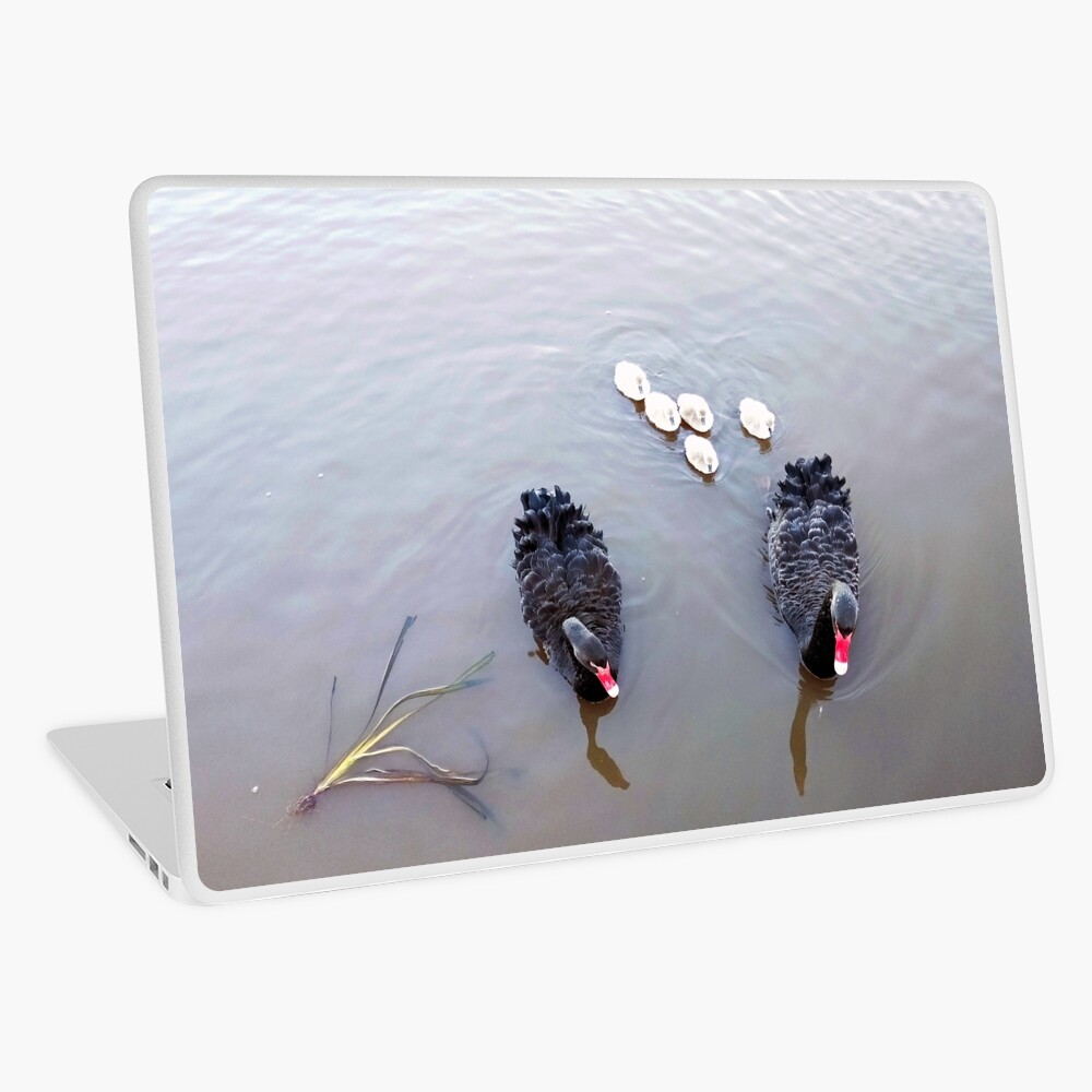 Black Swan Family Laptop Skin