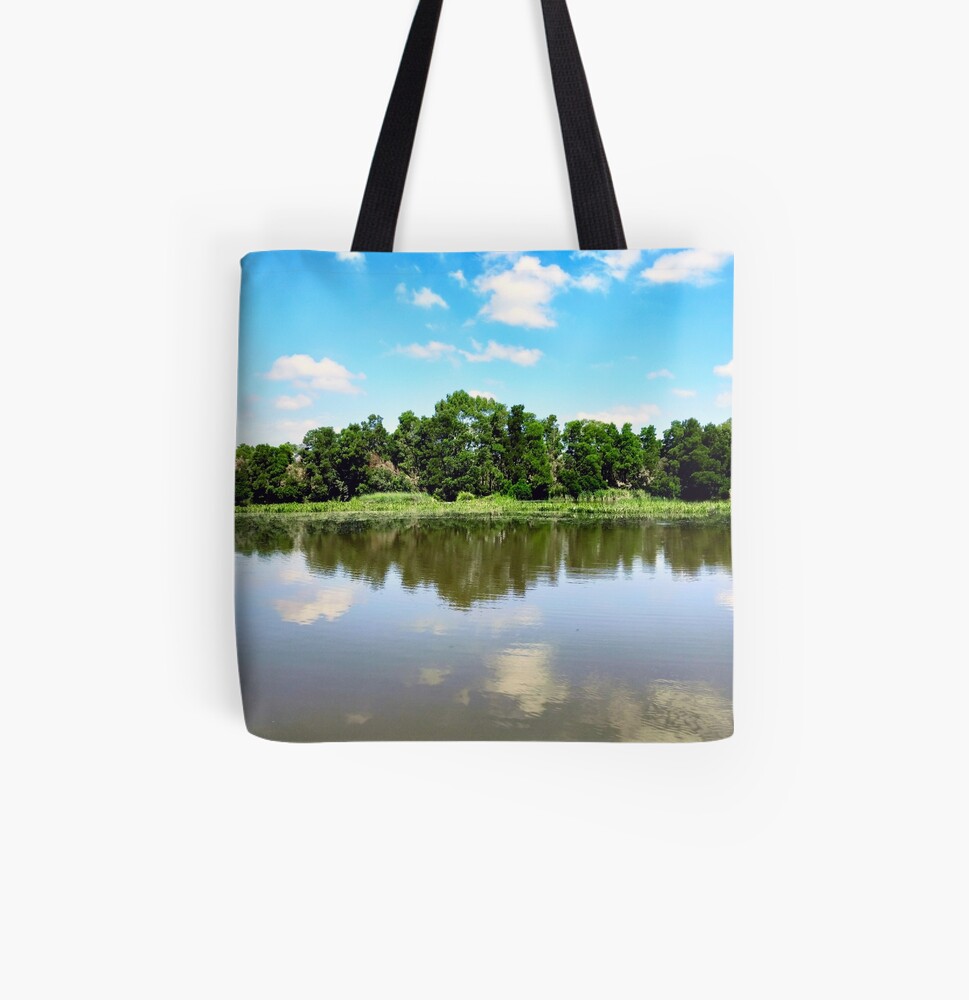 Blue Sky Reflections Tote Bag