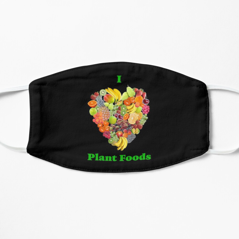 I Heart Plant Foods Small Mask