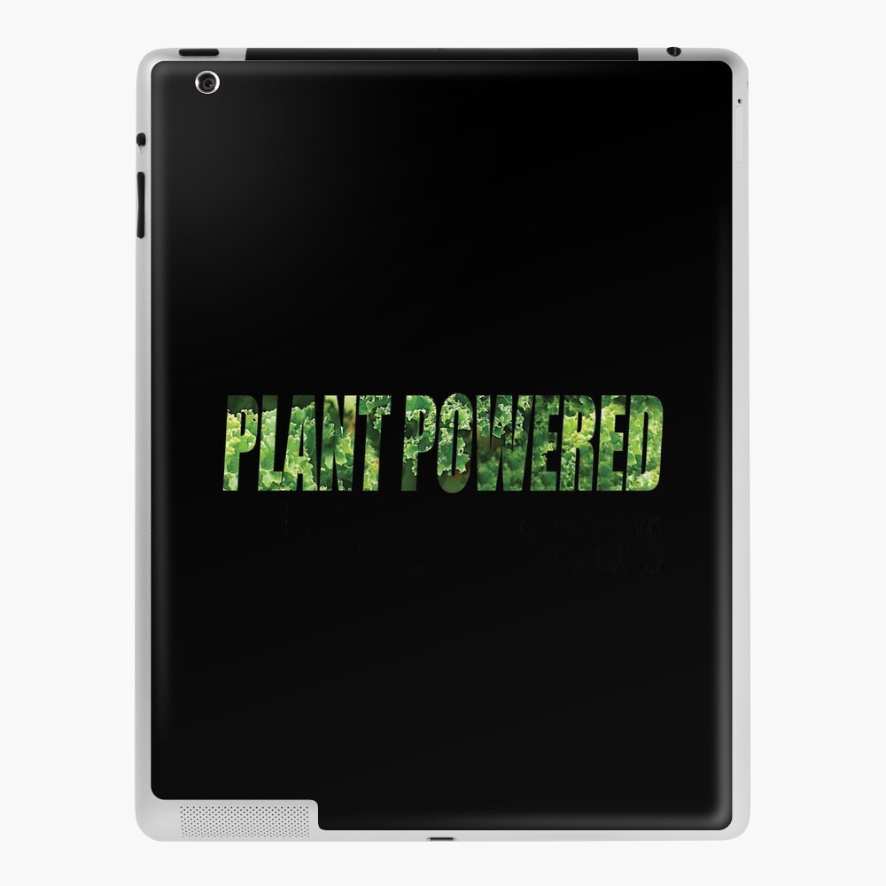 Plant Powered iPad Skin