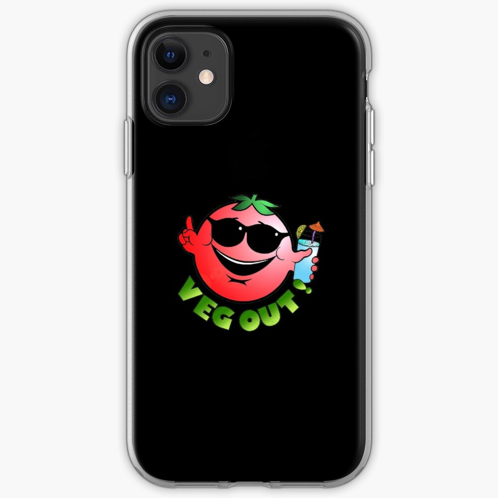 Veg Out! iPhone Soft Case