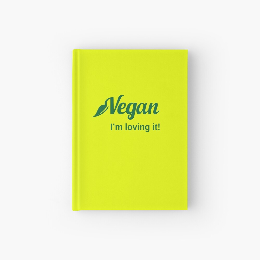 Vegan I'm Loving It Hardcover Journal