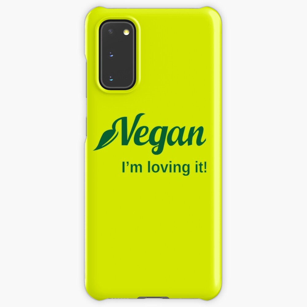 Vegan I'm Loving It Snap Case for Samsung Galaxy