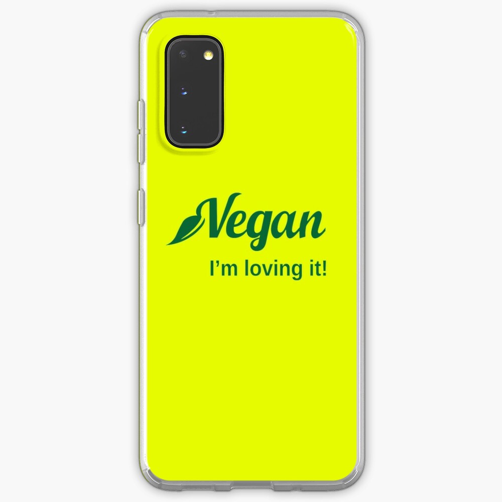 Vegan I'm Loving It Soft Case for Samsung Galaxy