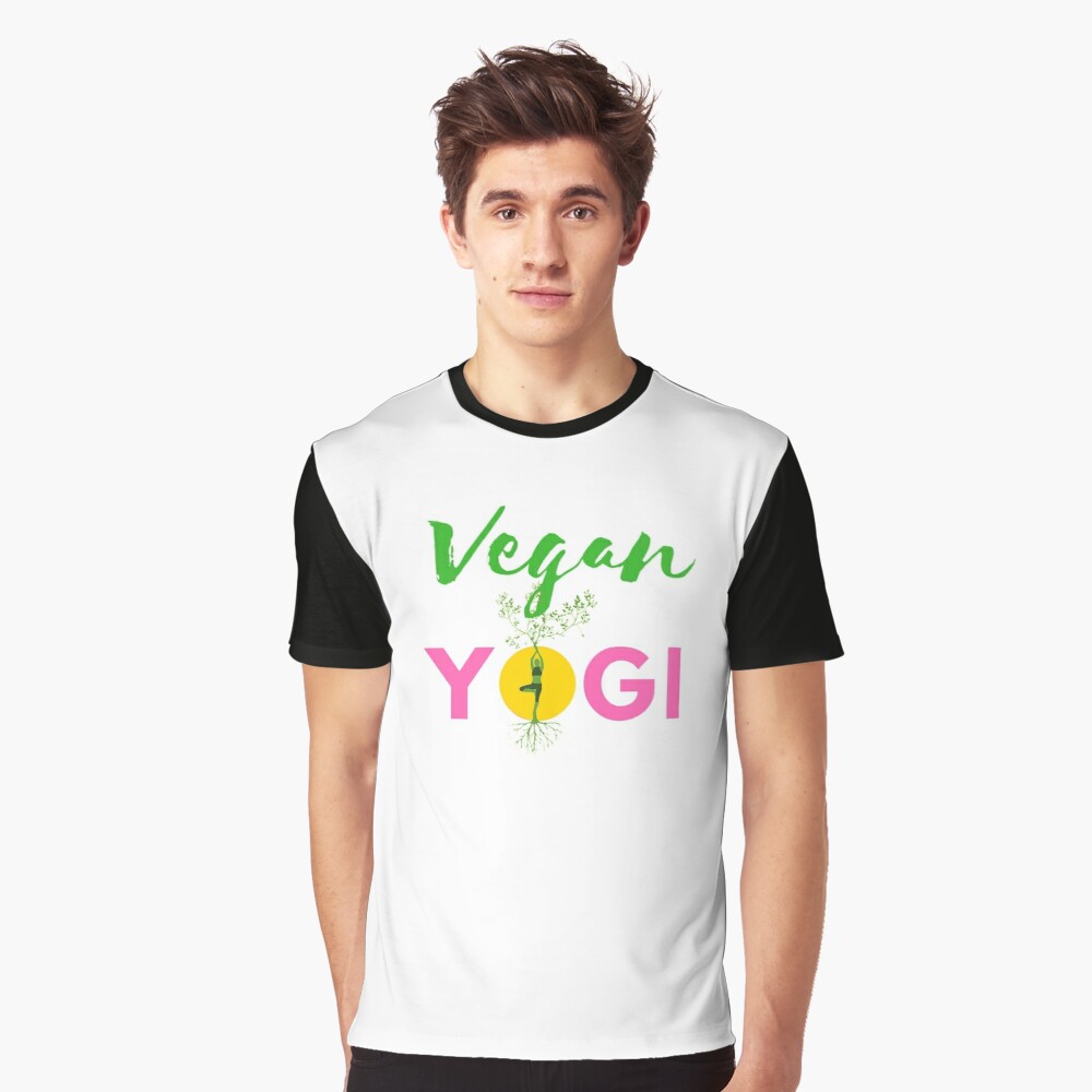 Vegan Yogi Graphic T-Shirt