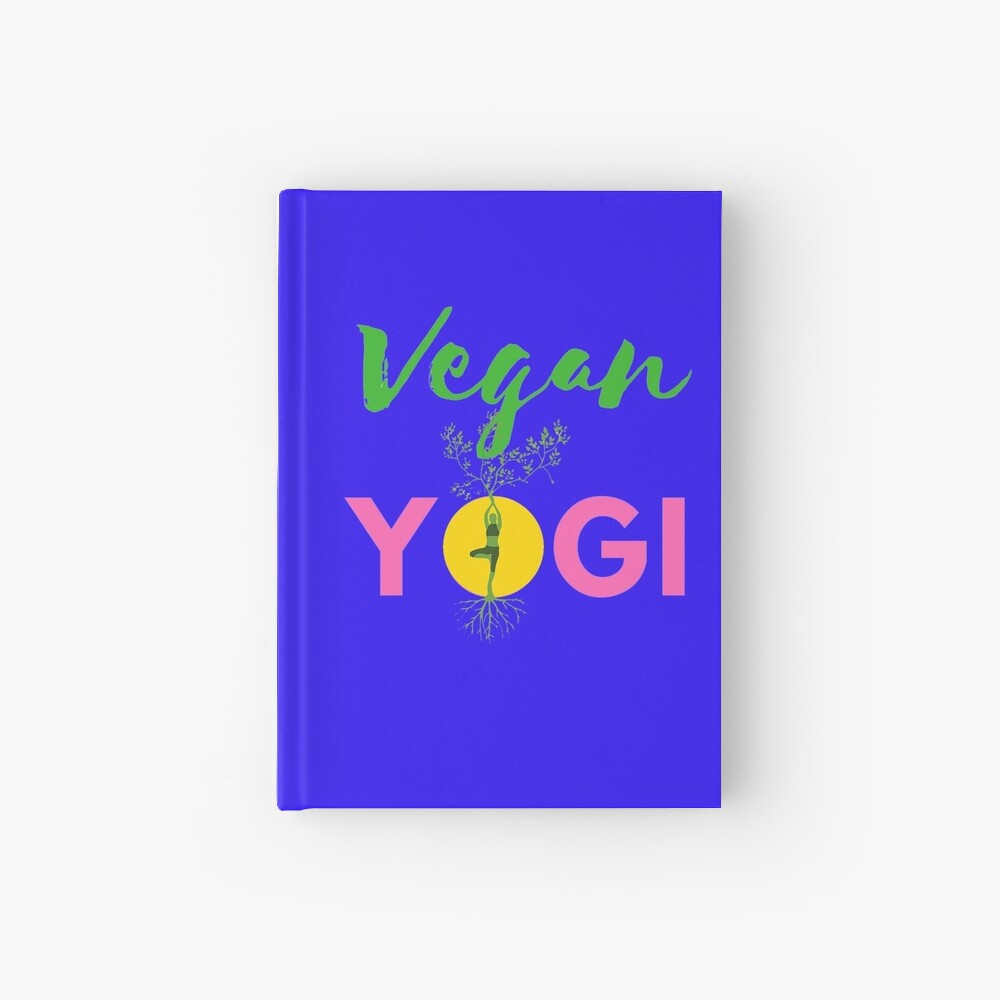 Vegan Yogi Hardcover Journal