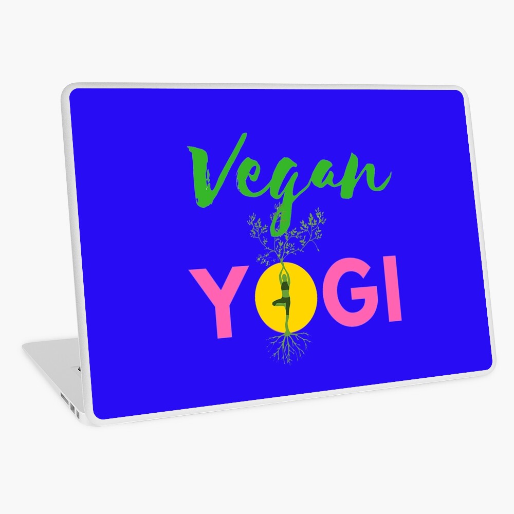 Vegan Yogi Laptop Skin