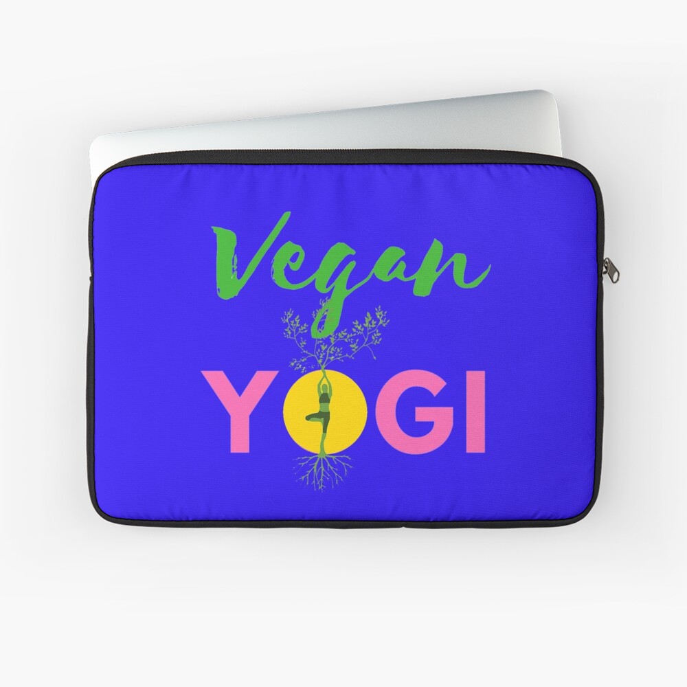 Vegan Yogi Laptop Sleeve