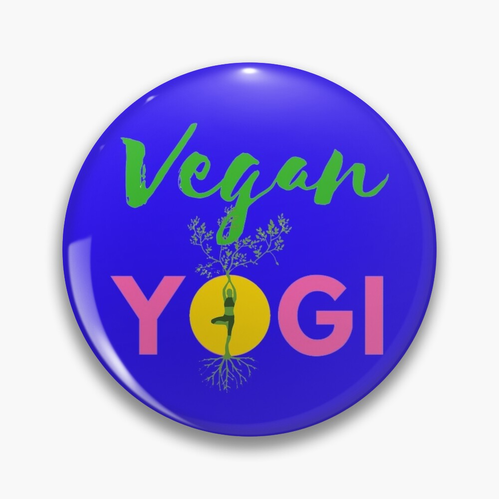 Vegan Yogi Pin