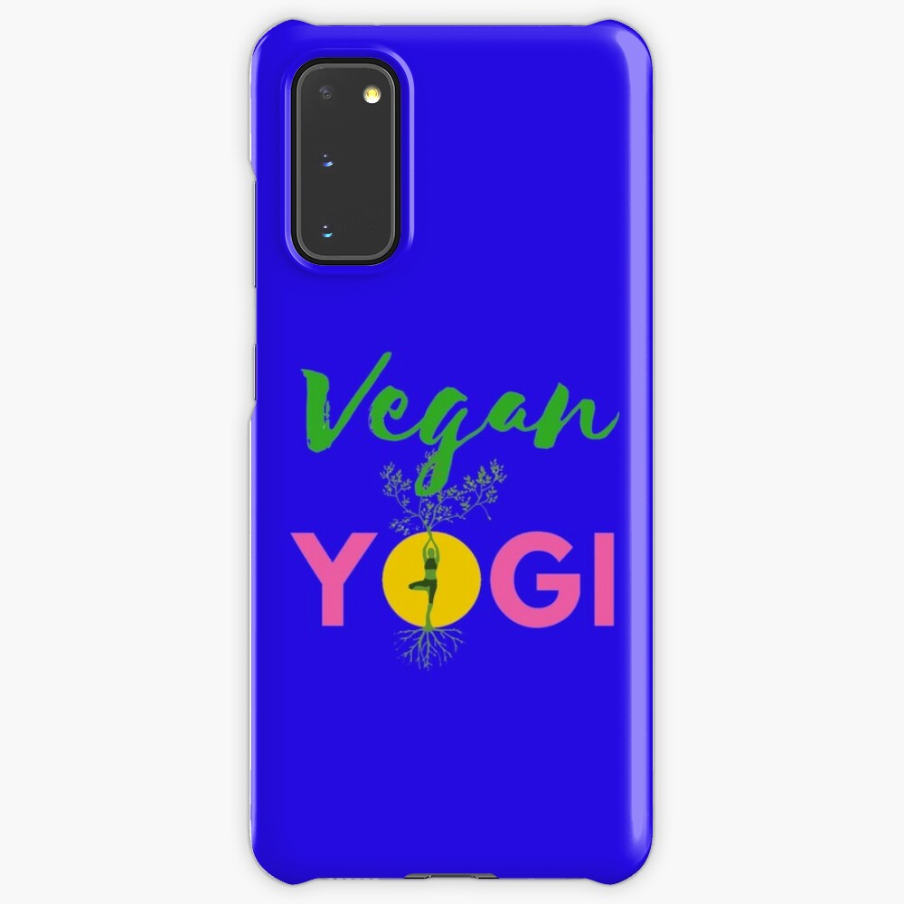 Vegan Yogi Snap Case for Samsung Galaxy