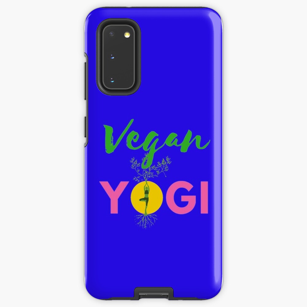 Vegan Yogi Tough Case for Samsung Galaxy