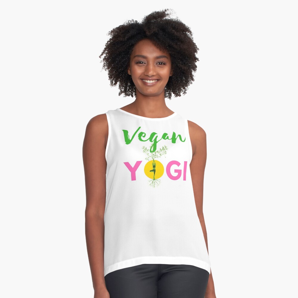 Vegan Yogi Sleeveless Top
