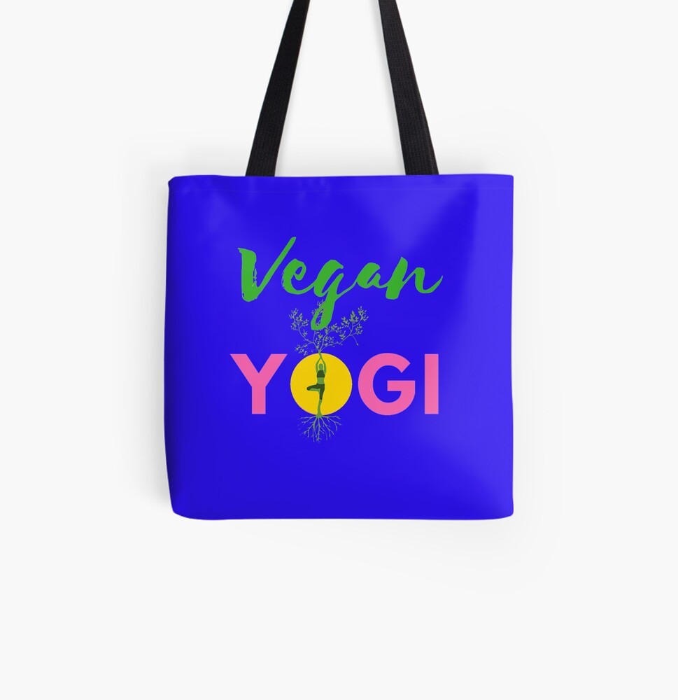 Vegan Yogi Tote Bag