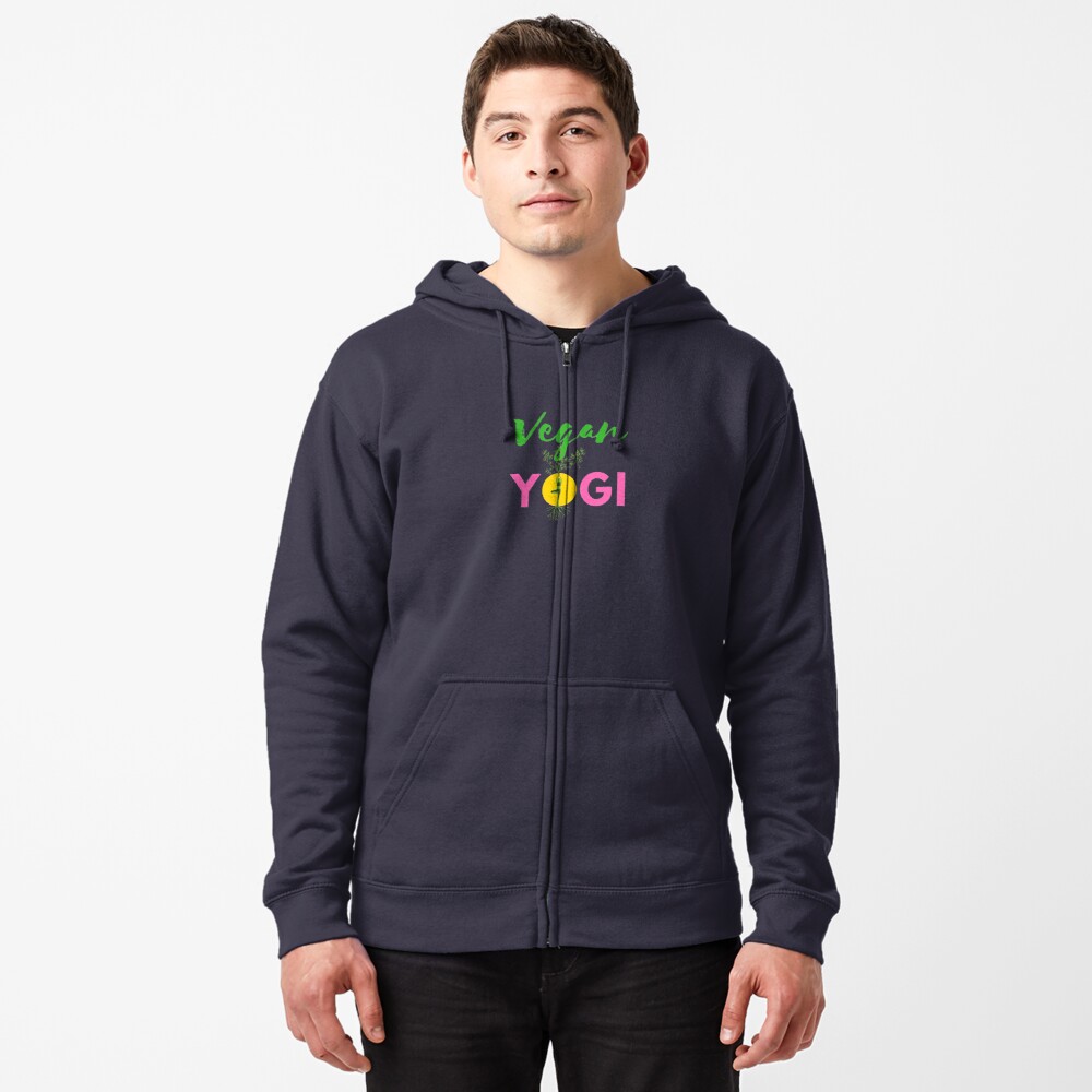 Vegan Yogi Zipped Hoodie