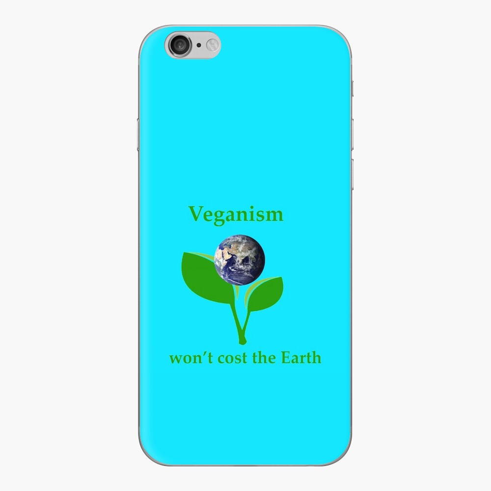 Veganism won't cost the Earth iPhone Skin