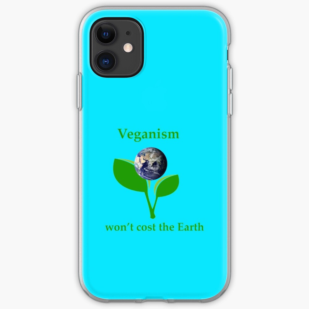 Veganism won't cost the Earth iPhone Soft Case