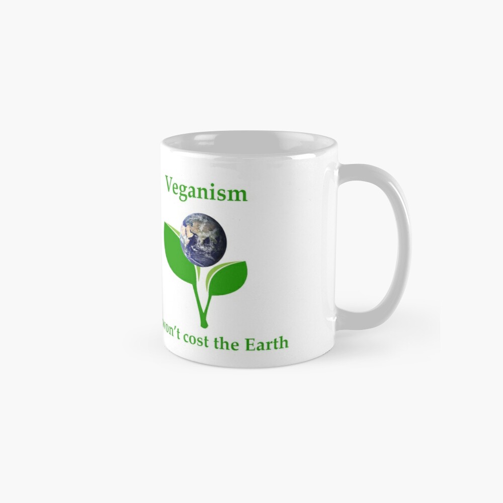 Veganism won't cost the Earth Mug