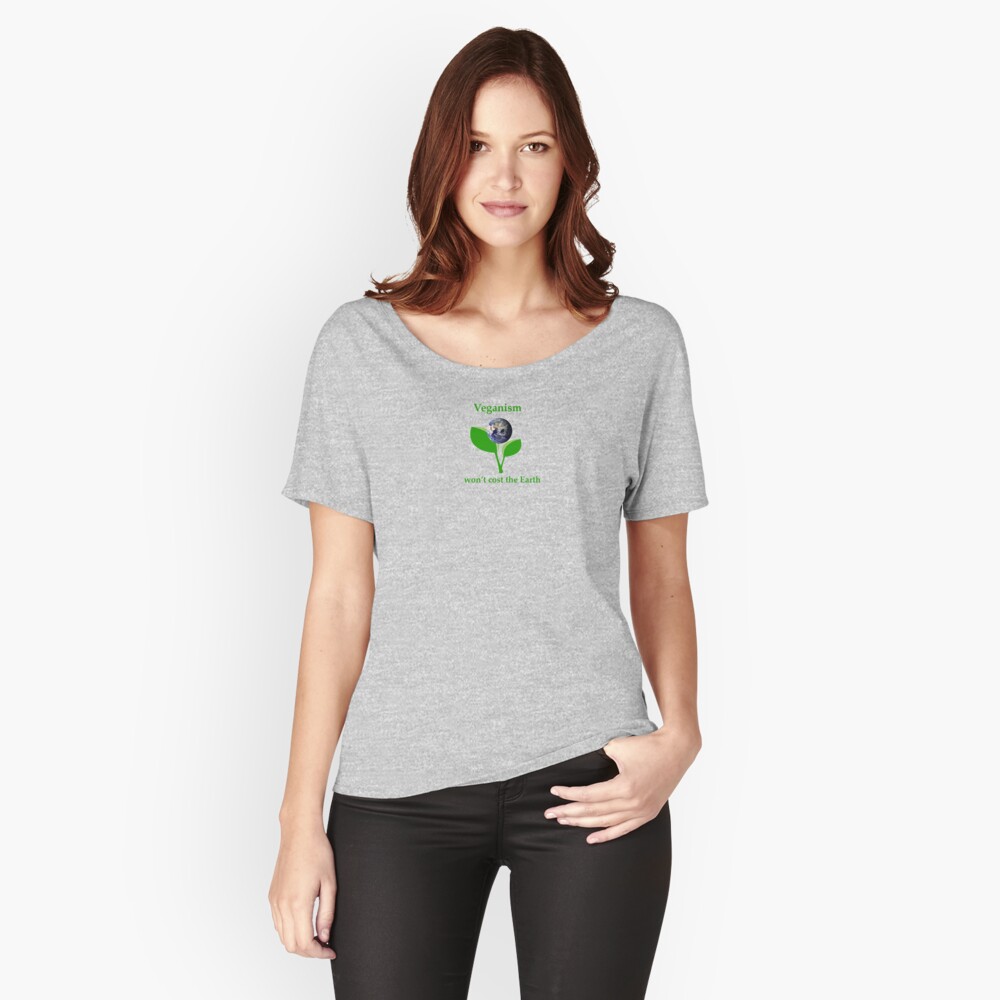 Veganism won't cost the Earth Relaxed Fit T-Shirt